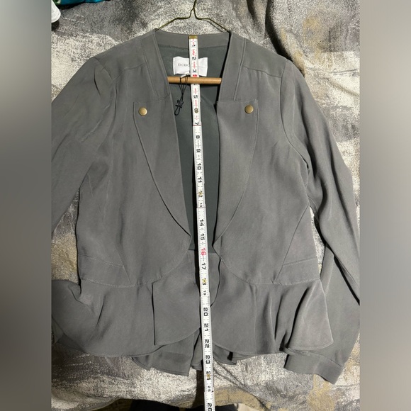 BCBGENERATION Open-Front Peplum Jacket - Picture 5 of 7